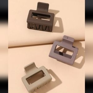 Three Pack Hair Claws